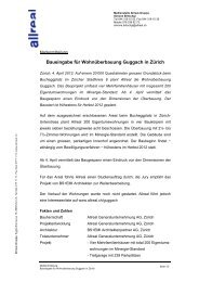 Medienmitteilung (PDF) - Allreal Holding AG