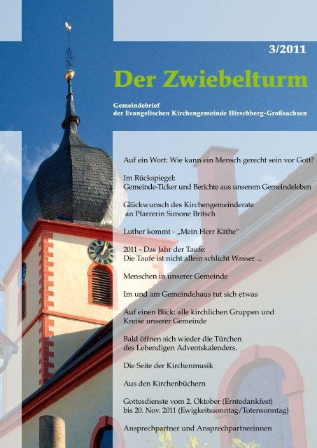 Im Rückspiegel - Evangelische Kirchengemeinde Hirschberg ...