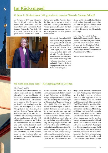 Im Rückspiegel - Evangelische Kirchengemeinde Hirschberg ...