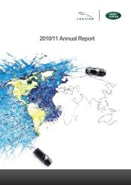 2010/11 Annual Report - Jaguar Land Rover