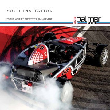 YOUR INVITATION - Palmer Sport