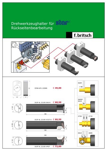 ISO Wendeplattenhalter mit IK Anschluss - Friedrich Britsch GmbH ...