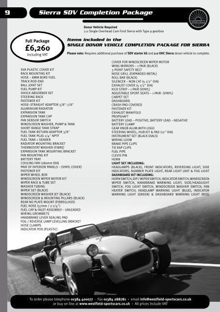 Westfield Car Sales Ltd - Westfield Sportscars