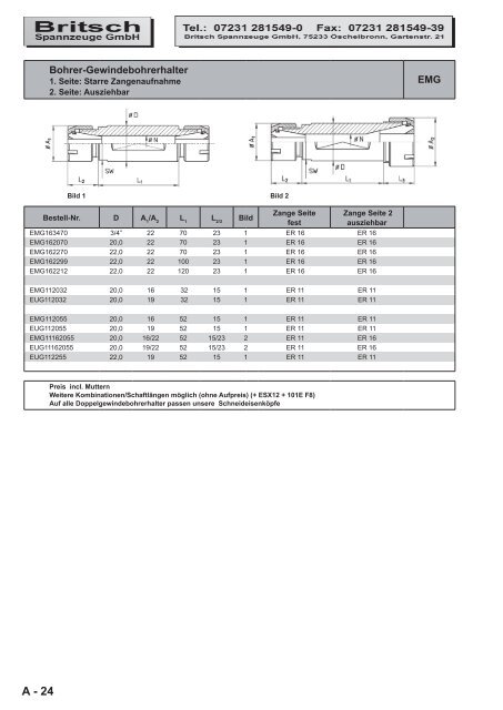 Katalog Online - Britsch Spannzeuge GmbH