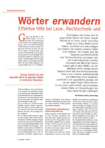 Wörter erwandern - Lese-Rechtschreib-Strategien | Barbara Kofen