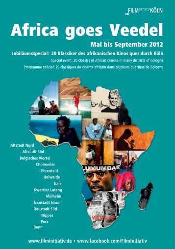 programme « Africa goes Veedel - FilmInitiativ Köln eV