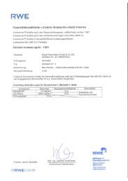 Zertifikat Kaminofen KARLSSON - DROOFF Kaminöfen