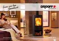 Droof catalogue 2012 - DROOFF Kaminöfen