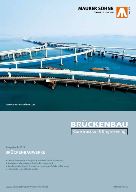 BRÜCKENBAUWERKE - zeitschrift-brueckenbau Construction und ...