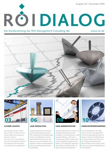 DIALOG Ausgabe 30 - ROI Management Consulting AG