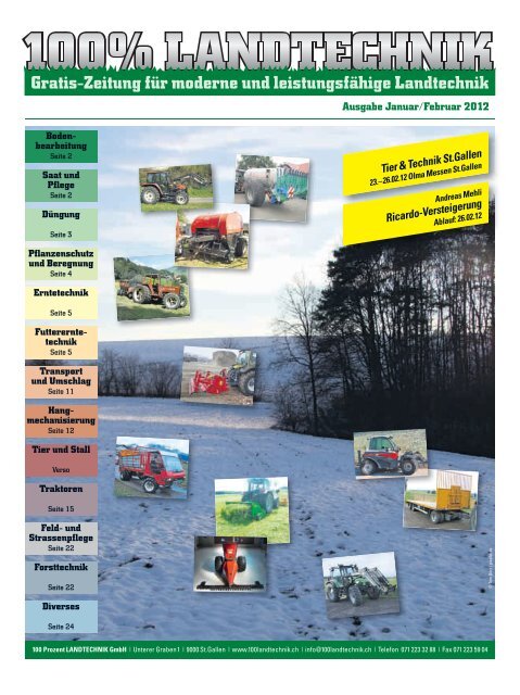 Januar/Februar 2012 - 100% LANDTECHNIK