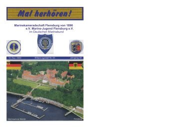 Flensburger Sparkasse - Marinekameradschaft Flensburg von 1896 ...