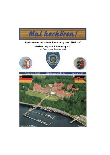 Marinekameradschaft Flensburg von 1896 e.V. Marine-Jugend ...