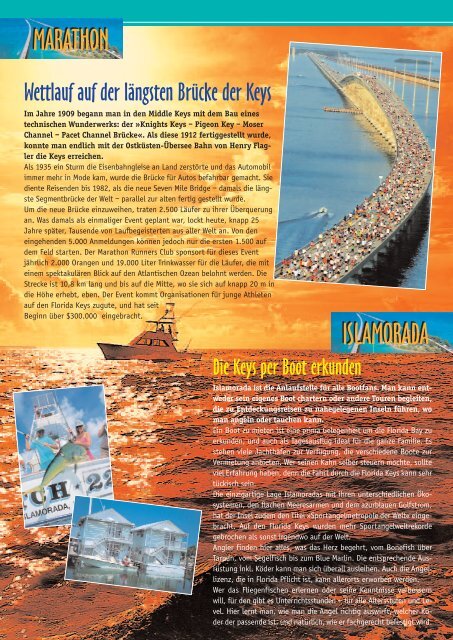 Florida Keys Newsletter - Mercator Reisen