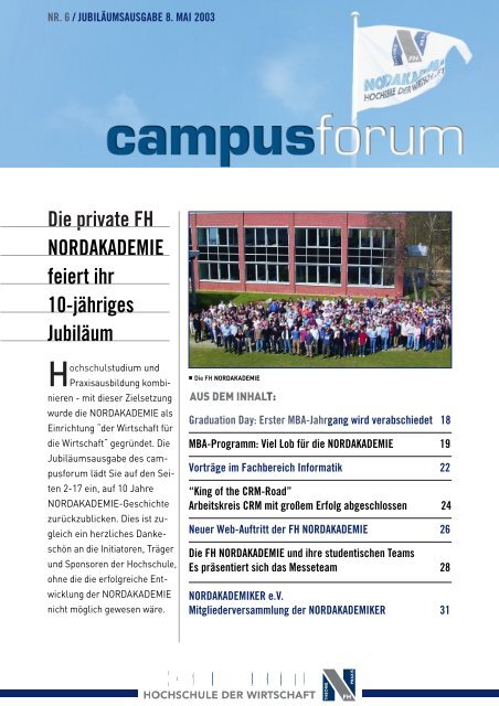 campusforum Nr.6 - Nordakademie