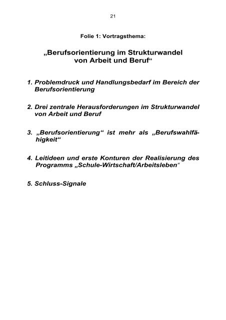 Gerd-E. Famulla/ Universität Flensburg „Berufsorientierung im ...