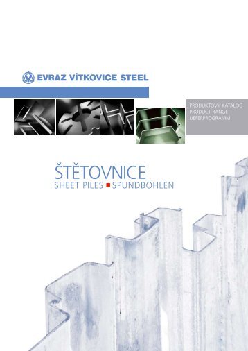 štětovnice - EVRAZ VÍTKOVICE STEEL, as