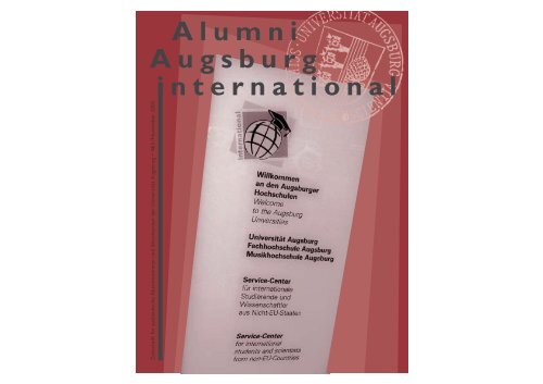 Alumni Augsburg international - Akademisches Auslandsamt ...