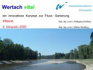 Wertach vital - ein innovatives Konzept zur Fluss-Sanierung