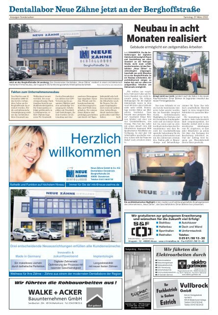 Estrich Vullbrock Neue Zaehne