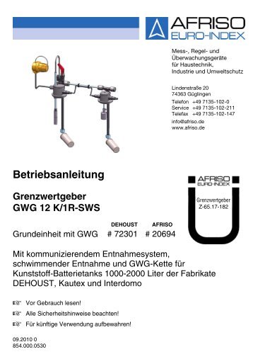 GWG 12 K/1R-SWS - World of Heating