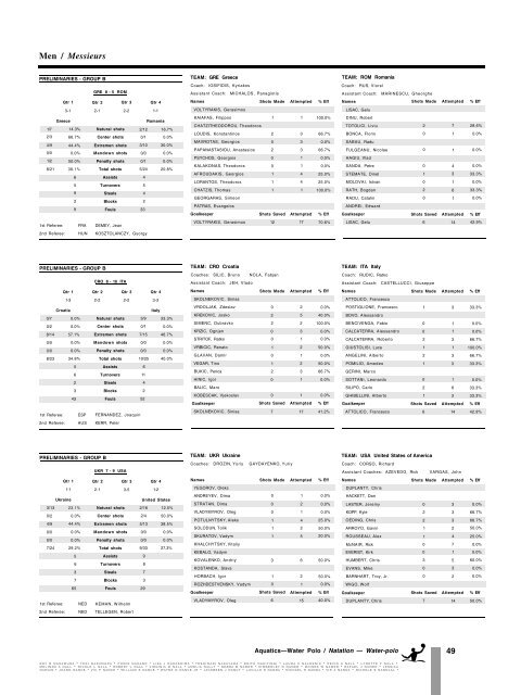 natation - LA84 Foundation