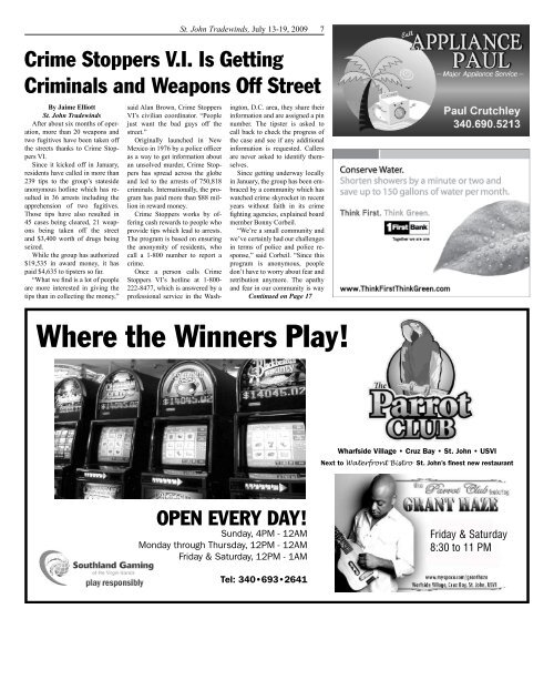 TW_07.13.09_Edition.pdf - St. John Tradewinds News