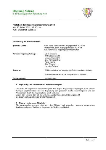 Protokoll Hegeringversammlung 2012 300dpi - Hegering Aukrug