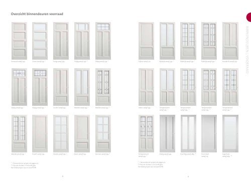 Prijslijst 2011 - Bruynzeel Deuren
