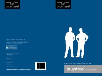 Handboek bewerkingen binnendeuren - Bruynzeel Deuren