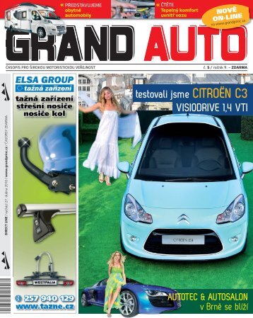 testovali jsme CITROËN C3 - GRAND PRINC MEDIA, as