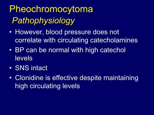 Pheochromocytoma - University of Colorado Denver