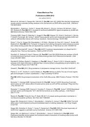 Klaas Martinus Pos Publications 2006-2012 - CEF-MC