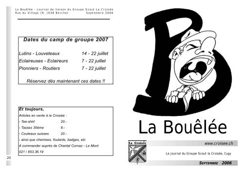 Bouêlée 34_web.qxd - Groupe Scout de la Croisée