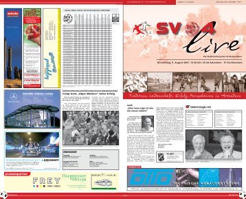 Download SV 04 live - Ausgabe 1 - SV 04 Attendorn e.V.