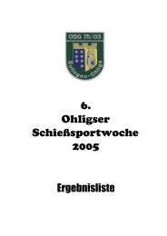 Schießsportwoche 2005