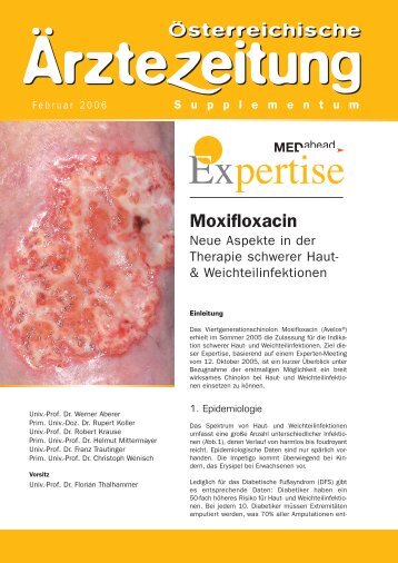 Moxifloxacin - Medahead