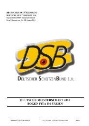 Deutsche Meisterschaften Bogen FITA 2010 - RSG Düren