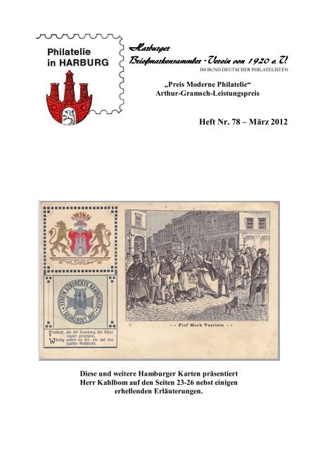 HBSV H78 S 01_docx - Harburger Briefmarkensammler-Verein von ...