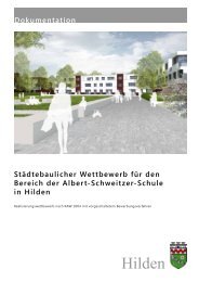 Städtebaulicher Wettbewerb für den Bereich der Albert-Schweitzer ...