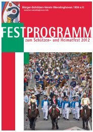 Festgrogramm 2012 - bsv-wevelinghoven