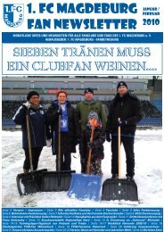 Newsletter Januar/Februar 2010 - FanRat eV