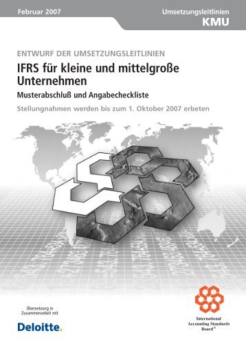 IFRS für kleine und mittelgroße Unternehmen - International ...
