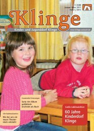 60 Jahre Kinderdorf Klinge - Kinder- und Jugenddorf Klinge, Seckach