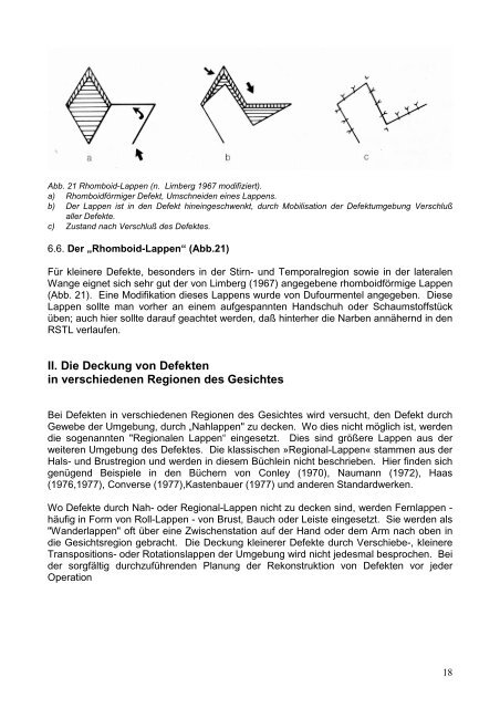 Grundlagen der Gesichtschirurgie