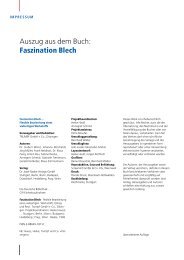 Auszug aus dem Buch: Faszination Blech - infoportal