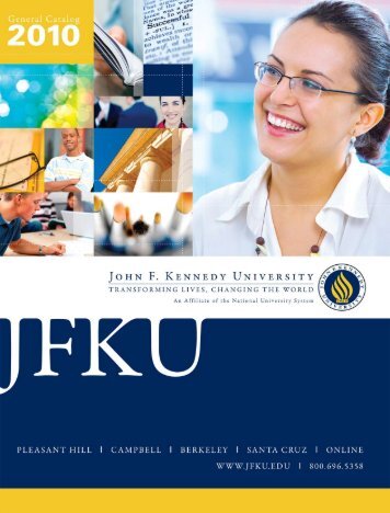 Business Administration - John F. Kennedy University