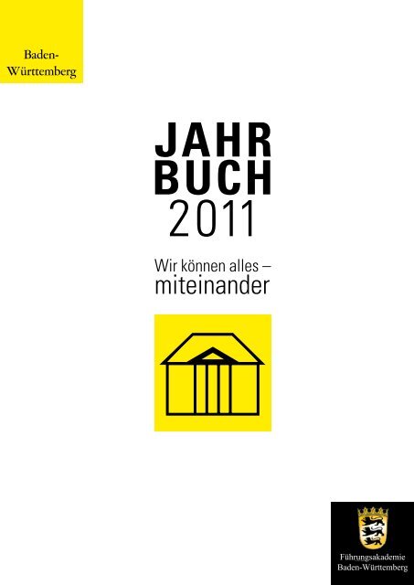 JAHR BUCH - Führungsakademie Baden-Württemberg - BW21