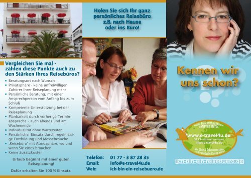 Kennen Wir Uns Schon E Travel4u De