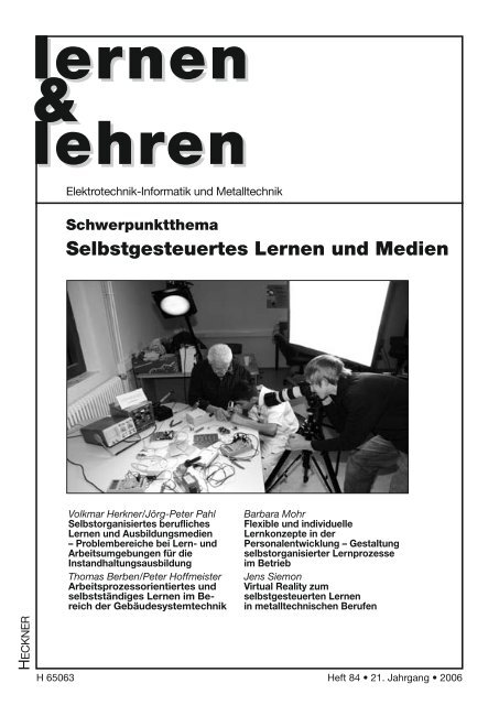 Selbstgesteuertes Lernen Lernen Lehren - 